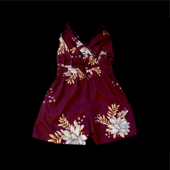 Floral Romper - Picture 3 of 4